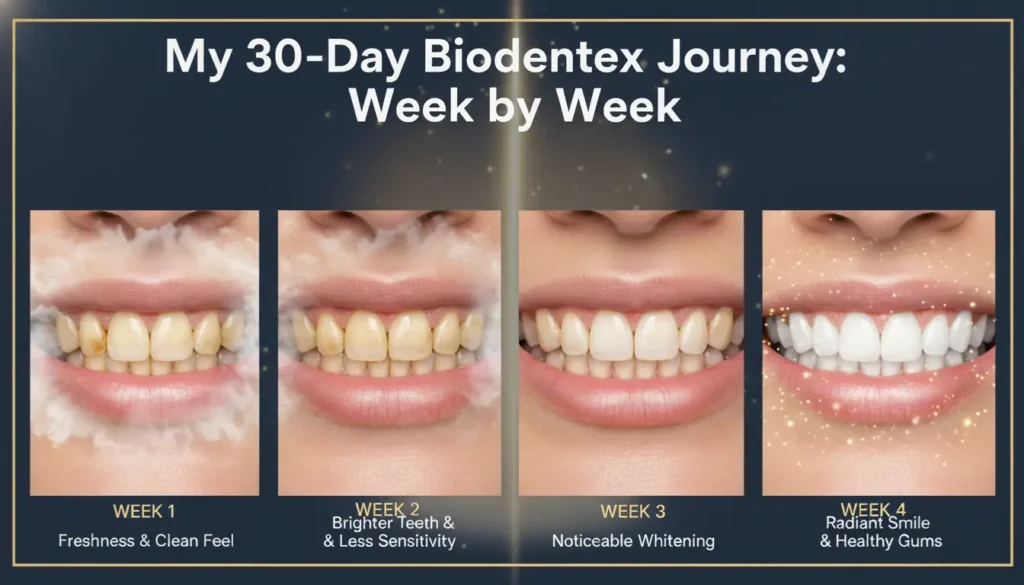 My 30-Day Biodentex Journey: Week by Week