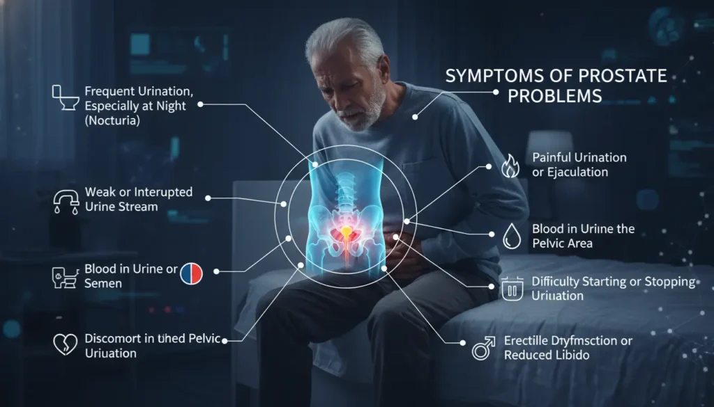 Symptoms of Prostate Problems
