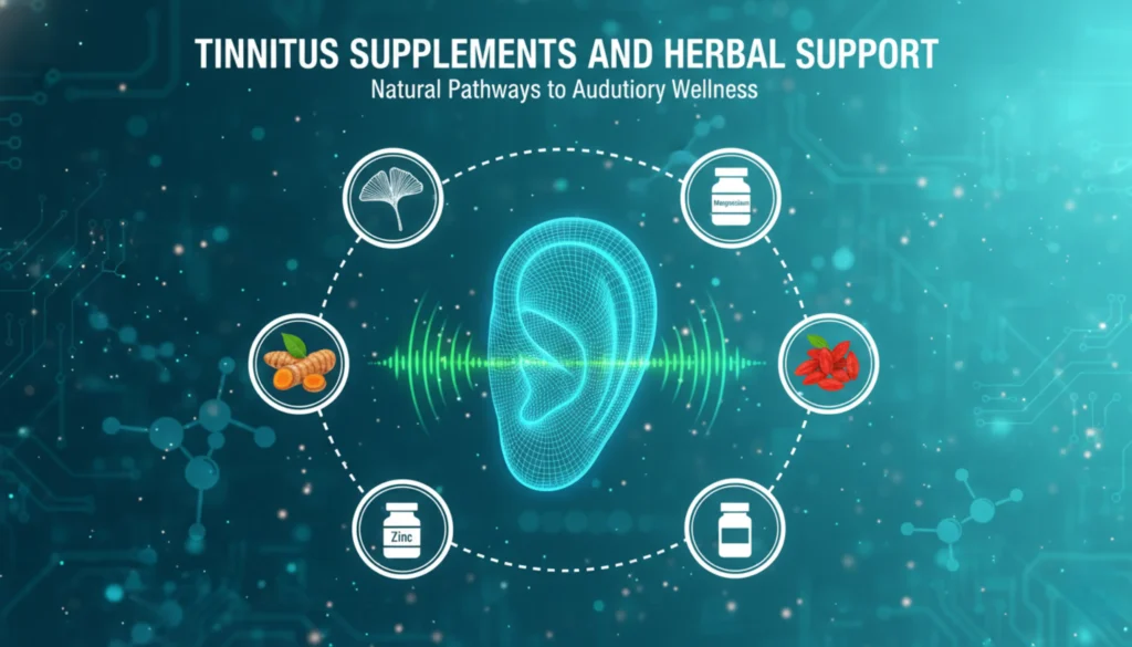 Tinnitus Supplements and Herbal Support