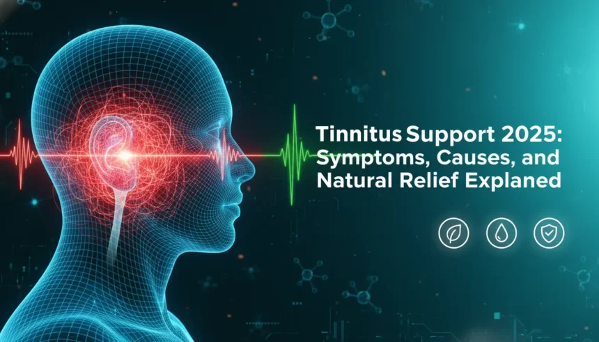 Tinnitus Support 2025 Symptoms, Causes, and Natural Relief Explained