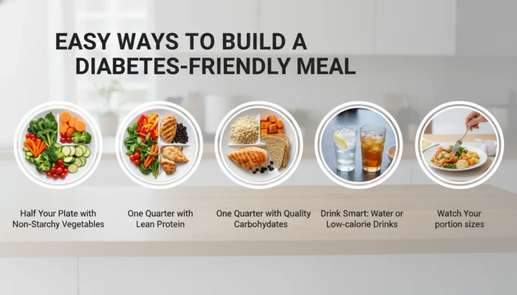 Easy Ways to Build a Diabetes-Friendly Meal