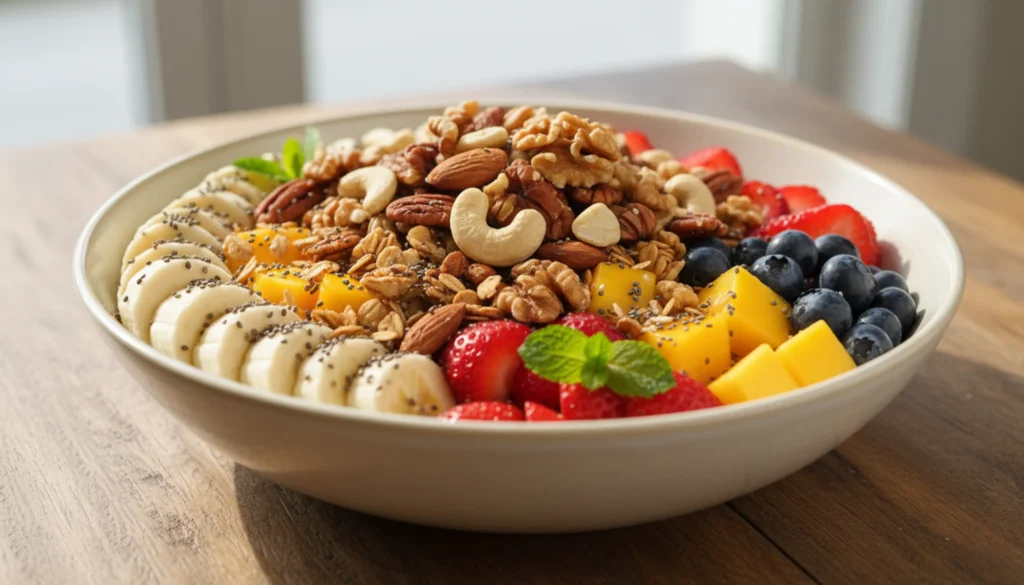 Fruit & Nut Power Bowl