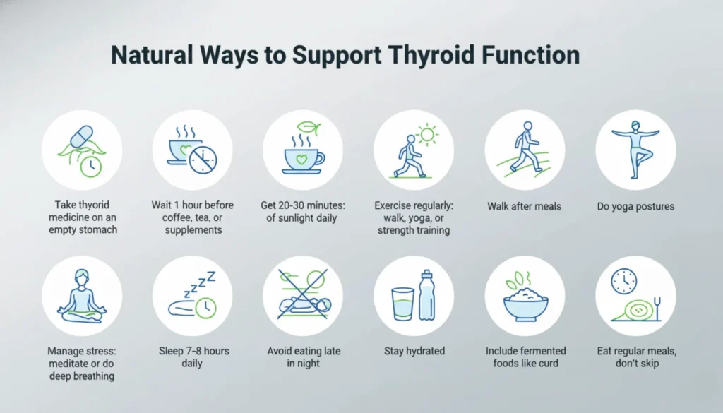 Natural Ways to Support Thyroid Function