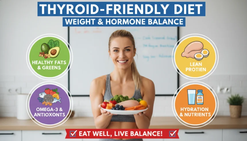 Thyroid-Friendly Diet Plan for Weight loss & Hormone Balance