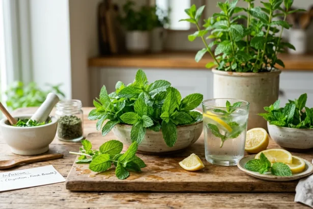Advantages of Mint Leaves