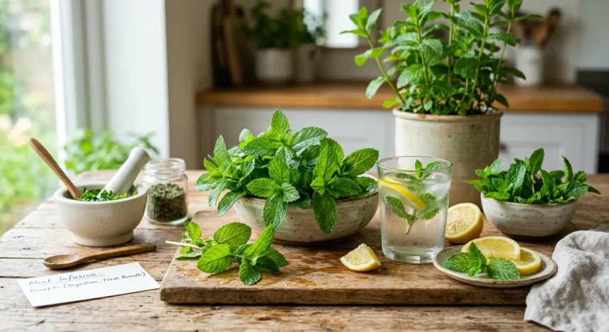 Advantages of Mint Leaves