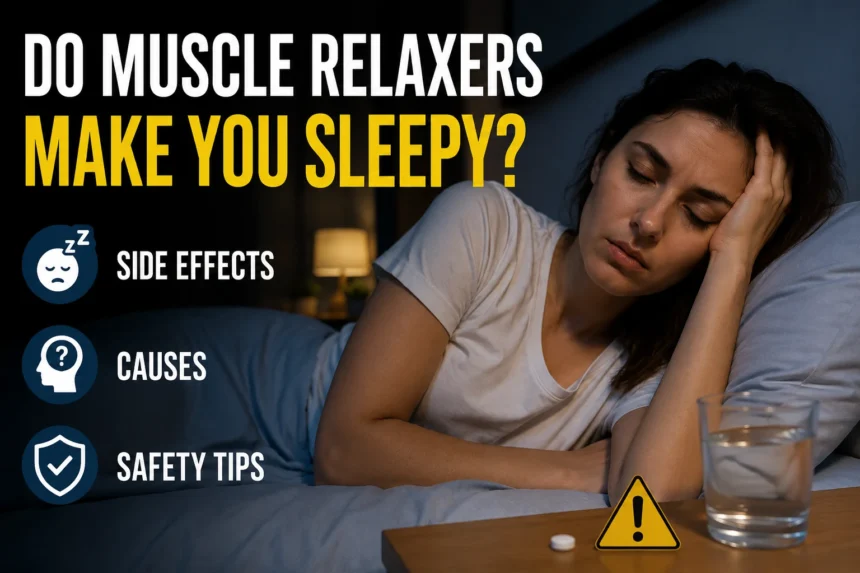 Do Muscle Relaxers Make You Sleepy