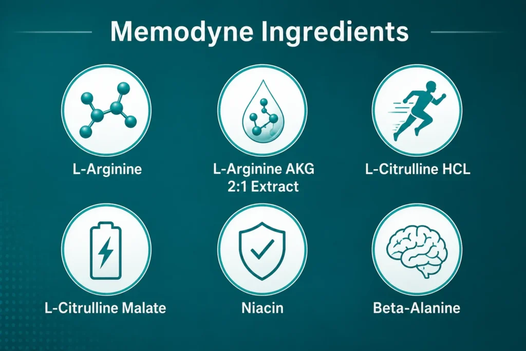 Memodyne Ingredients Explained