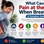 pain at the back when breathing
