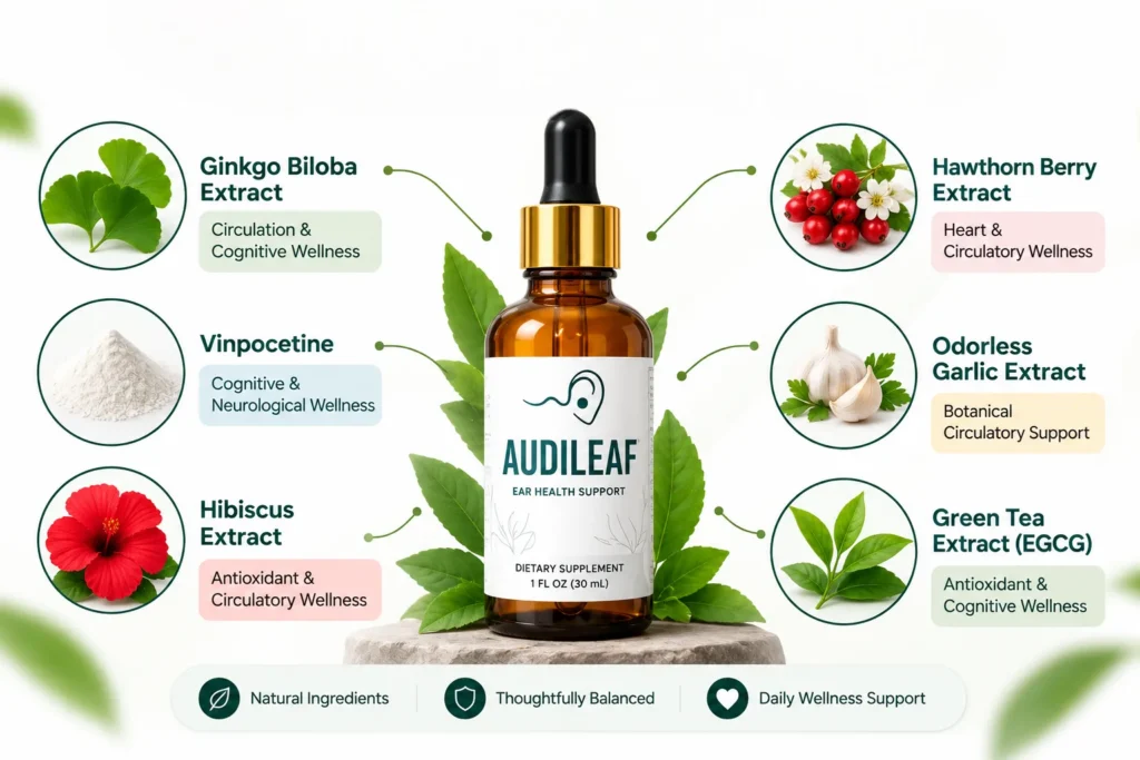 Audileaf Ingredients