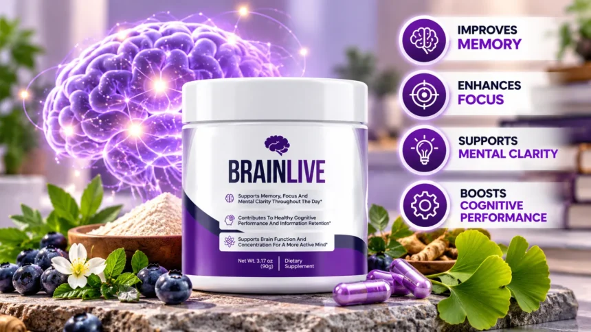 Brainlive Cognitive Wellness Supplement
