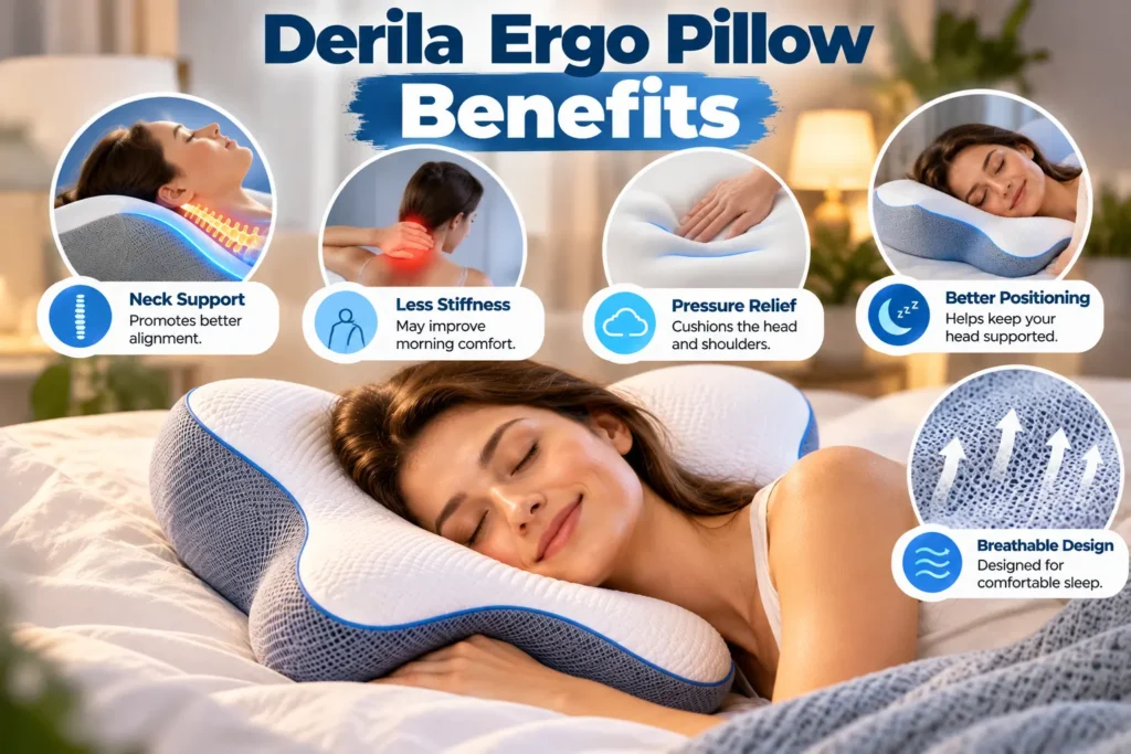 Derila Ergo Pillow Benefits