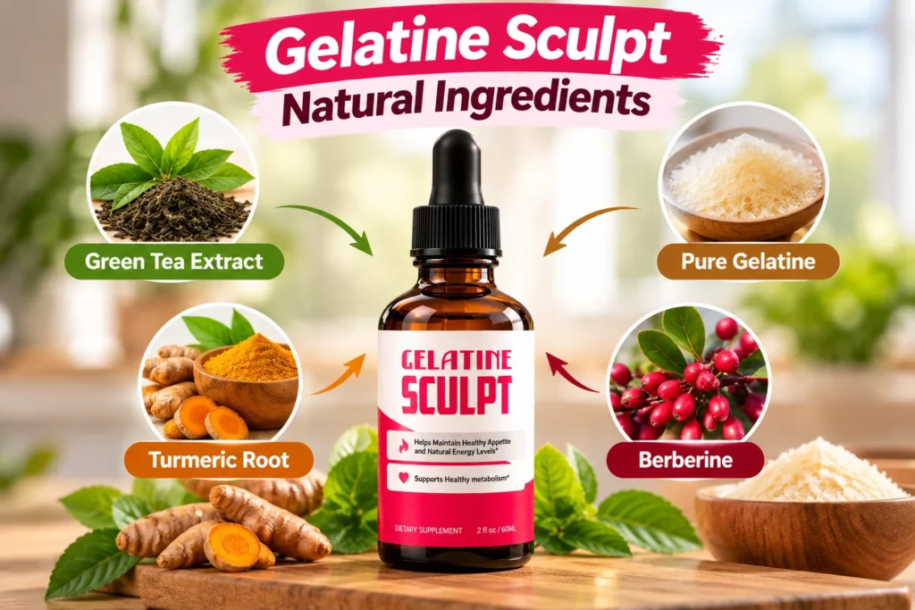 Gelatine Sculpt Ingredients
