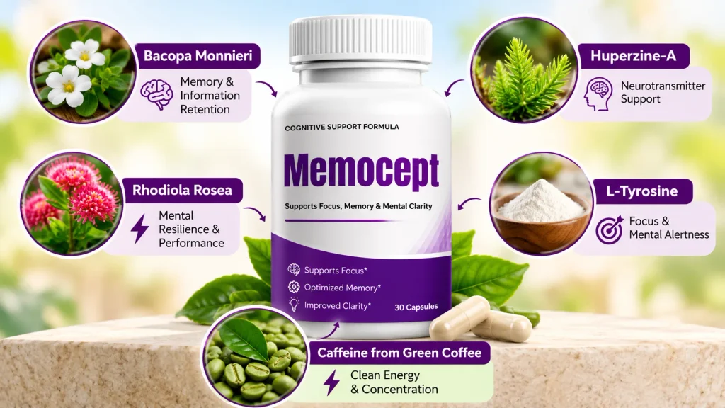 Memocept Ingredients