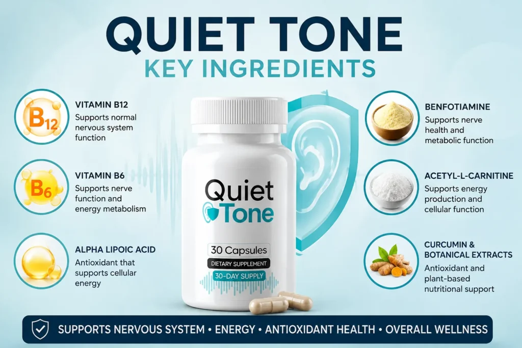 Quiet Tone Ingredients