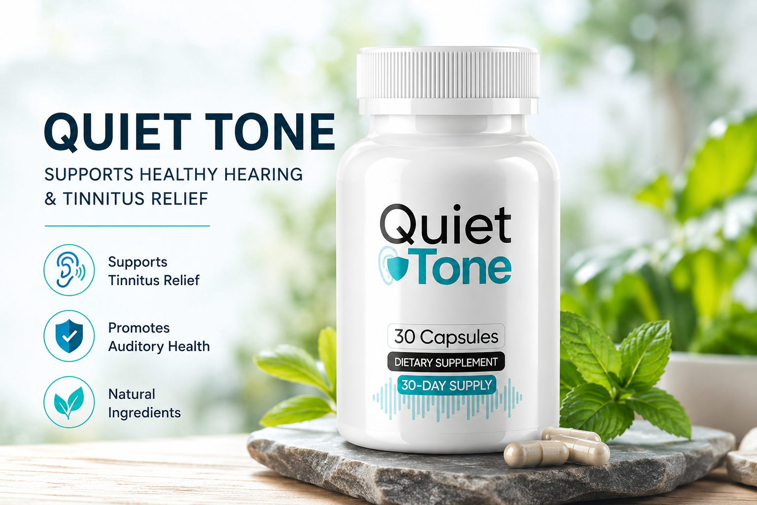 Quiet Tone Natural Hearing Support