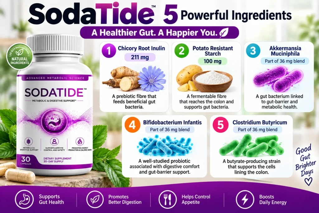 SodaTide Ingredients