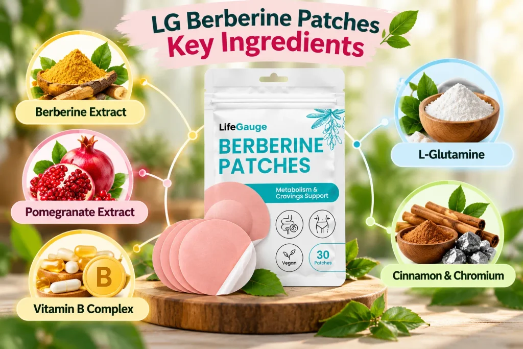 LG Berberine Patches Ingredients