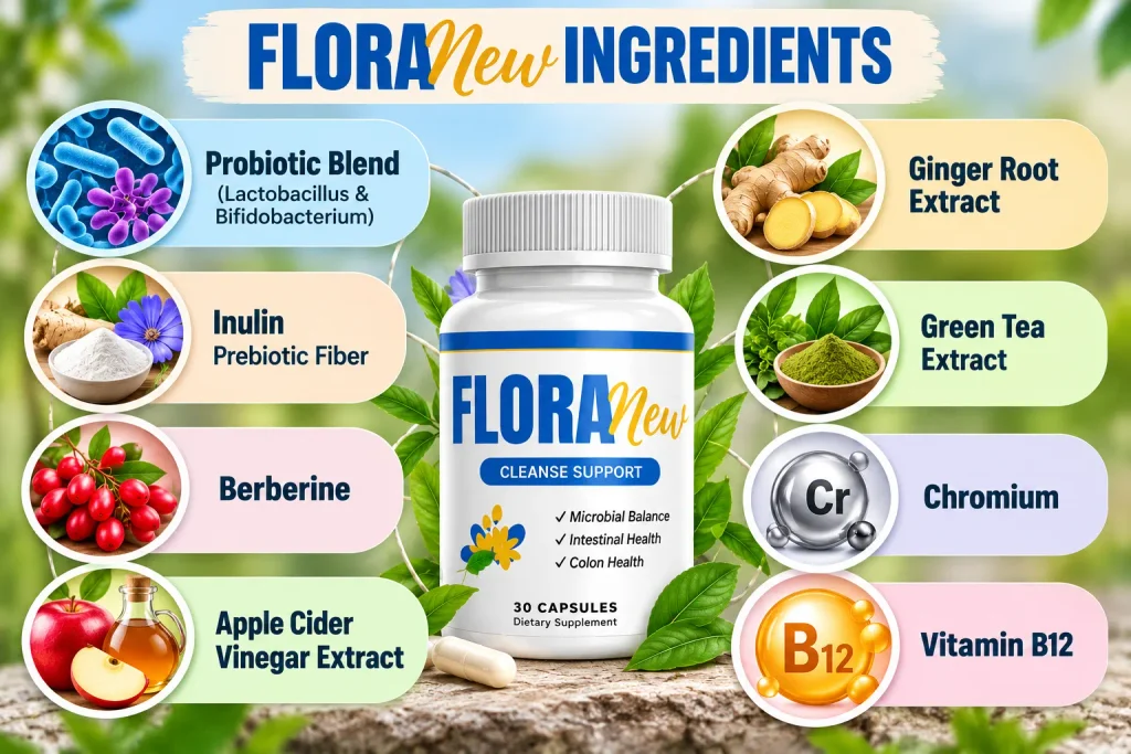 FloraNew Ingredients