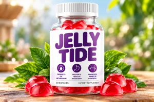 Jelly Tide Gummy Supplement Bottle