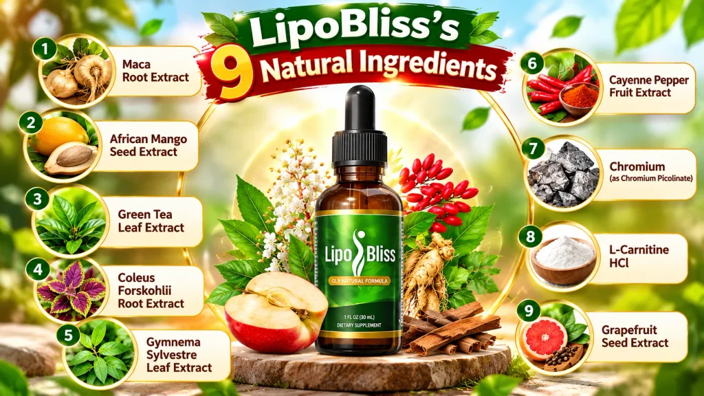 LipoBliss Ingredients