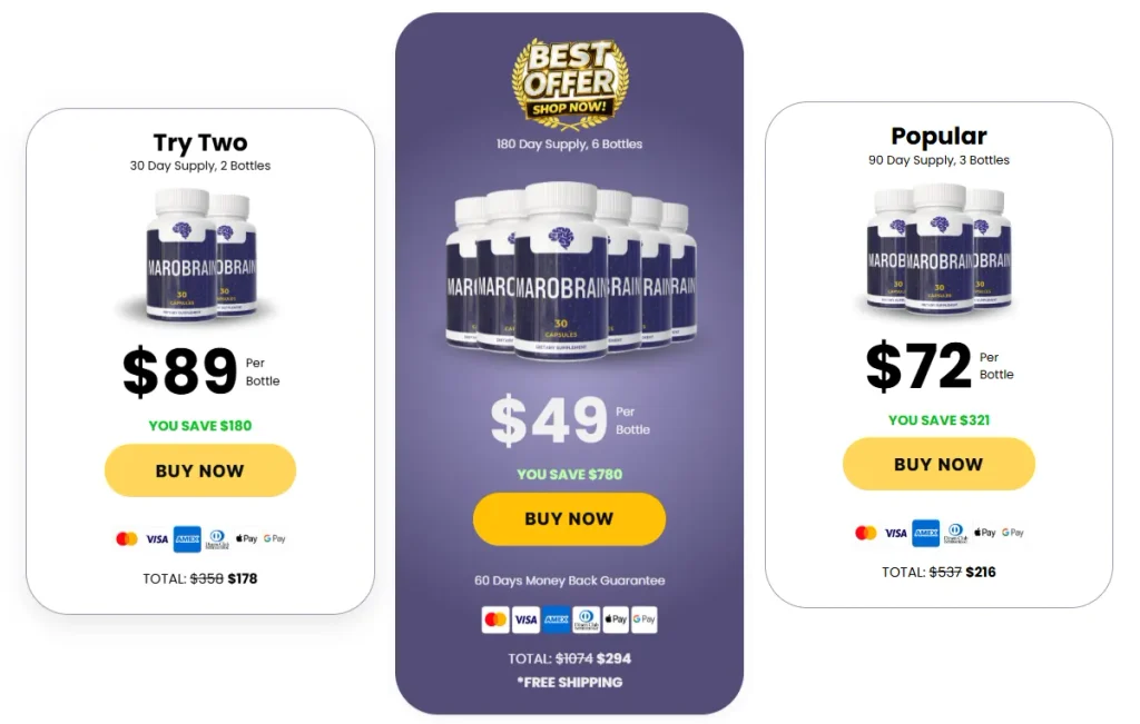 MaroBrain Price
