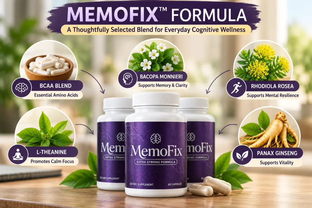 MemoFix Ingredients