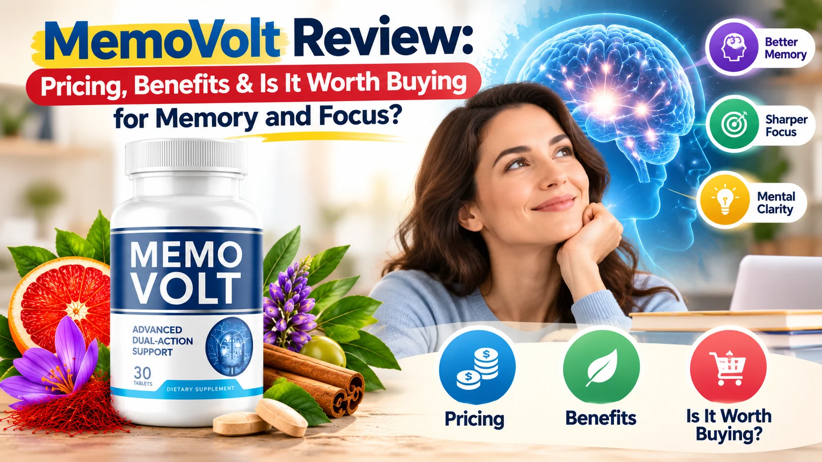 MemoVolt Review: Benefits, Ingredients & Price