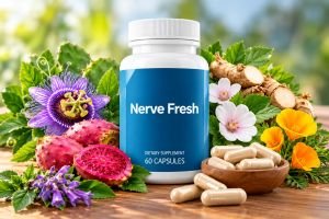 Nerve Fresh Botanical Supplement Still Life