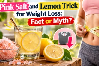 Pink salt and lemon trick for weight loss