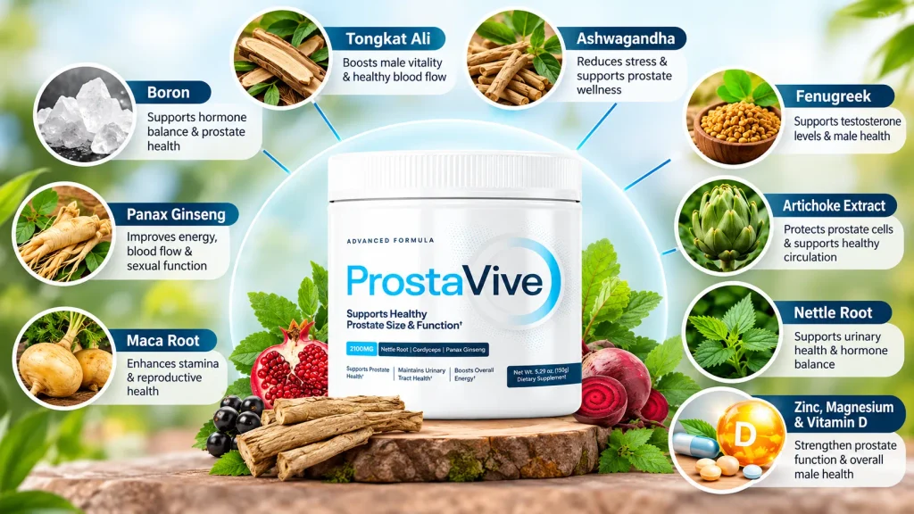 ProstaVive Ingredients