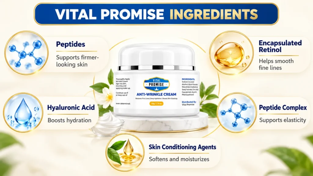Vital Promise Cream Ingredients